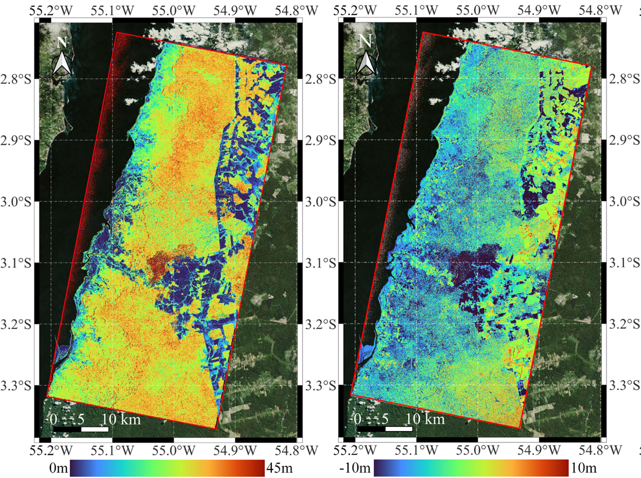 NSSC Team Using Hongtu‑1 Four‑Satellite Cartwheel-Formation SAR Achieved Important Progress for Remote Sensing Applications of Complex Forests